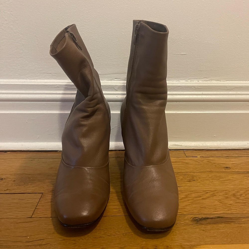 Rachel Comey Saco Boot Taupe Beige Brown Size 6.5